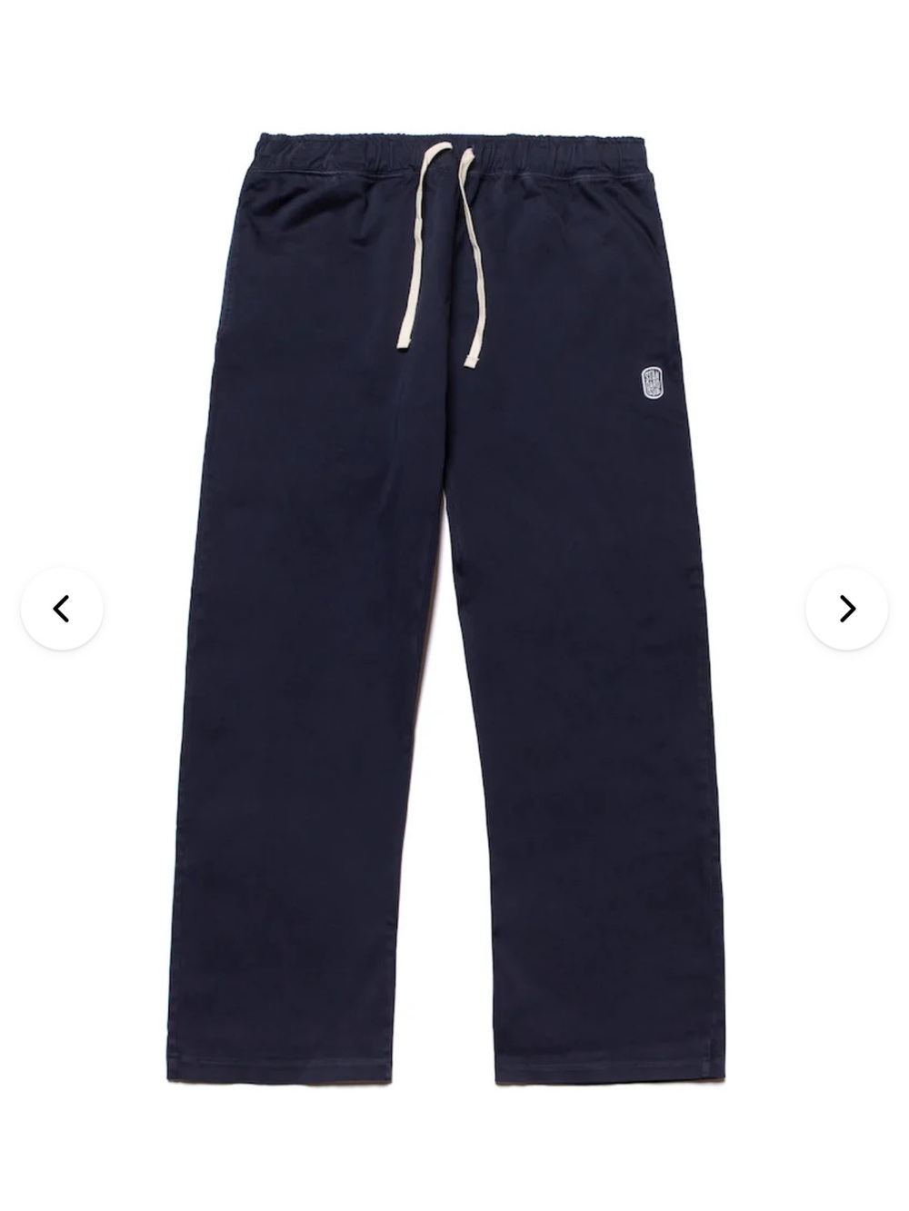 Standard Issue Slate Blue Slacker Pant Size Large Drawstring Cotton Casual Pants